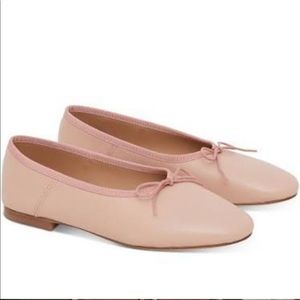 Mansur Gavriel Ballerina Flats Rosa